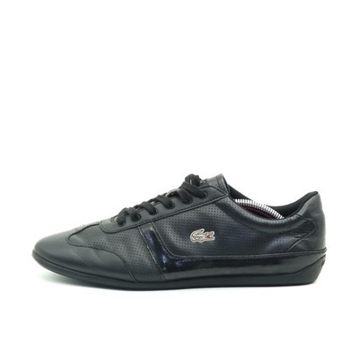 Lacoste Damen Missano Sport GSK SPW Sneaker Schwarz Niedrig Perforiertes EU 40.5