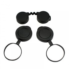 10x42 Optics Binocular Caps, Objective Lens Caps Rubber Waterproof...