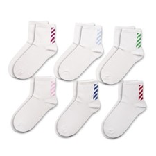 RAFRAY Athletic Sport Socks for Men  Women   Striped Design   Breat