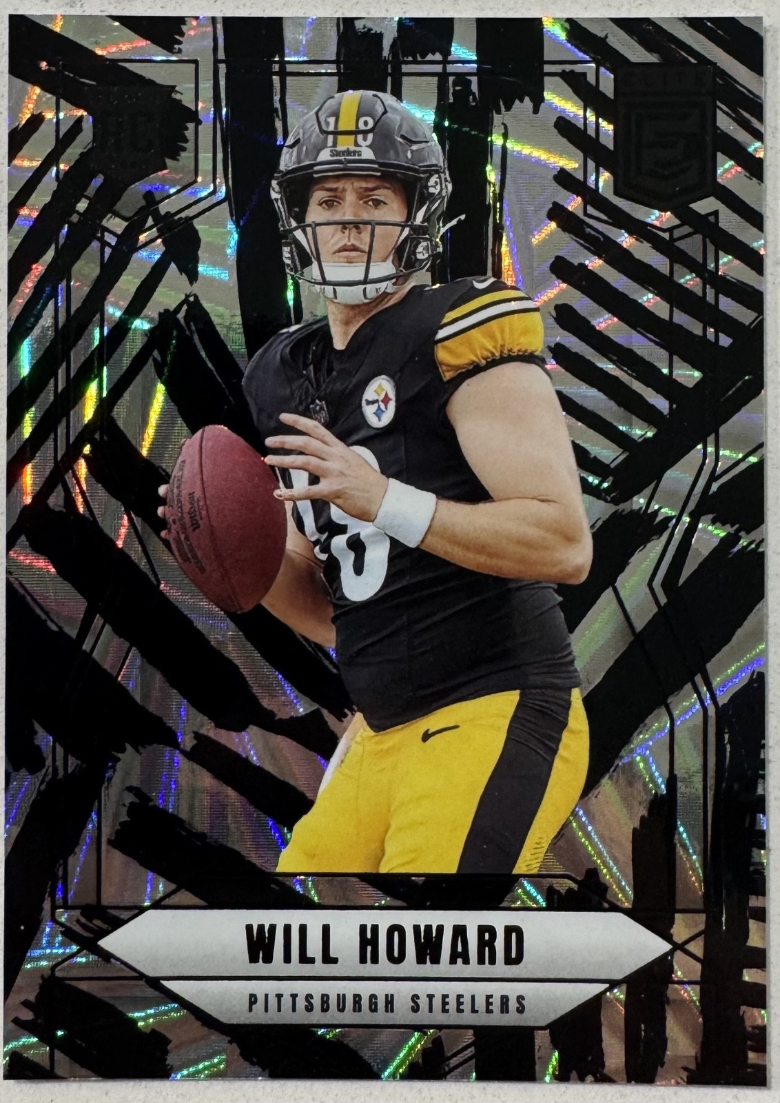 2025 Panini Donruss Elite - Rookies Will Howard #150 Razzle Dazzle (RC)