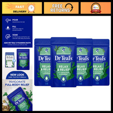 Epsom Salt for Relaxation  Relief, Eucalyptus  Spearmint, 3 lb 4 Pack 