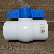 ProLine 2" Socket Pvc Ball Valve Inline 107-638-Np