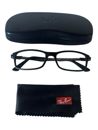 Ray-Ban RB7017 5197 Green Full Rim Plastic/Metal Eyeglasses Frames 54-17 145