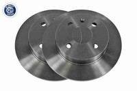 2X Bremsscheibe Hinten Vaico V40 40027 FÜR Opel Bremsscheiben Scheibenbremse