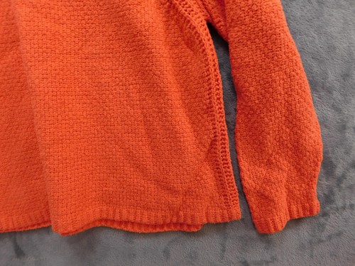 Eileen Fisher Sweater Womens XL Organic Cotton Nylon Stretch Textured Pullover - Picture 8 of 12