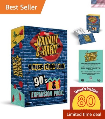 Finish The Lyrics: 90s R&B Expansion Pack - Ultimate Music Game Challenge