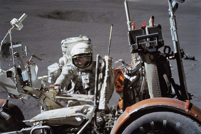 Apollo 17 Mond Rover AS17 Foto 