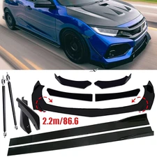 For Ford Focus MK3 MK4 Front Bumper Lip Spoiler Splitter For Honda Accord