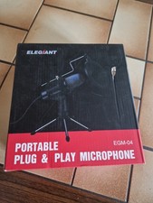 plug und microphone pc schwarz 