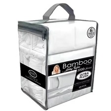 Bamboo 2000 Series Super Soft Microfiber Sheet Set, 6 Piece Queen Size Bedding