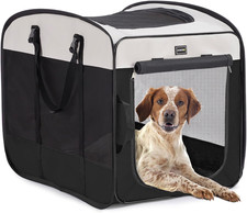 Dog Kennels and Crates for Medium Dogs, Portable Pop up Indoor Pet Cage with Stu