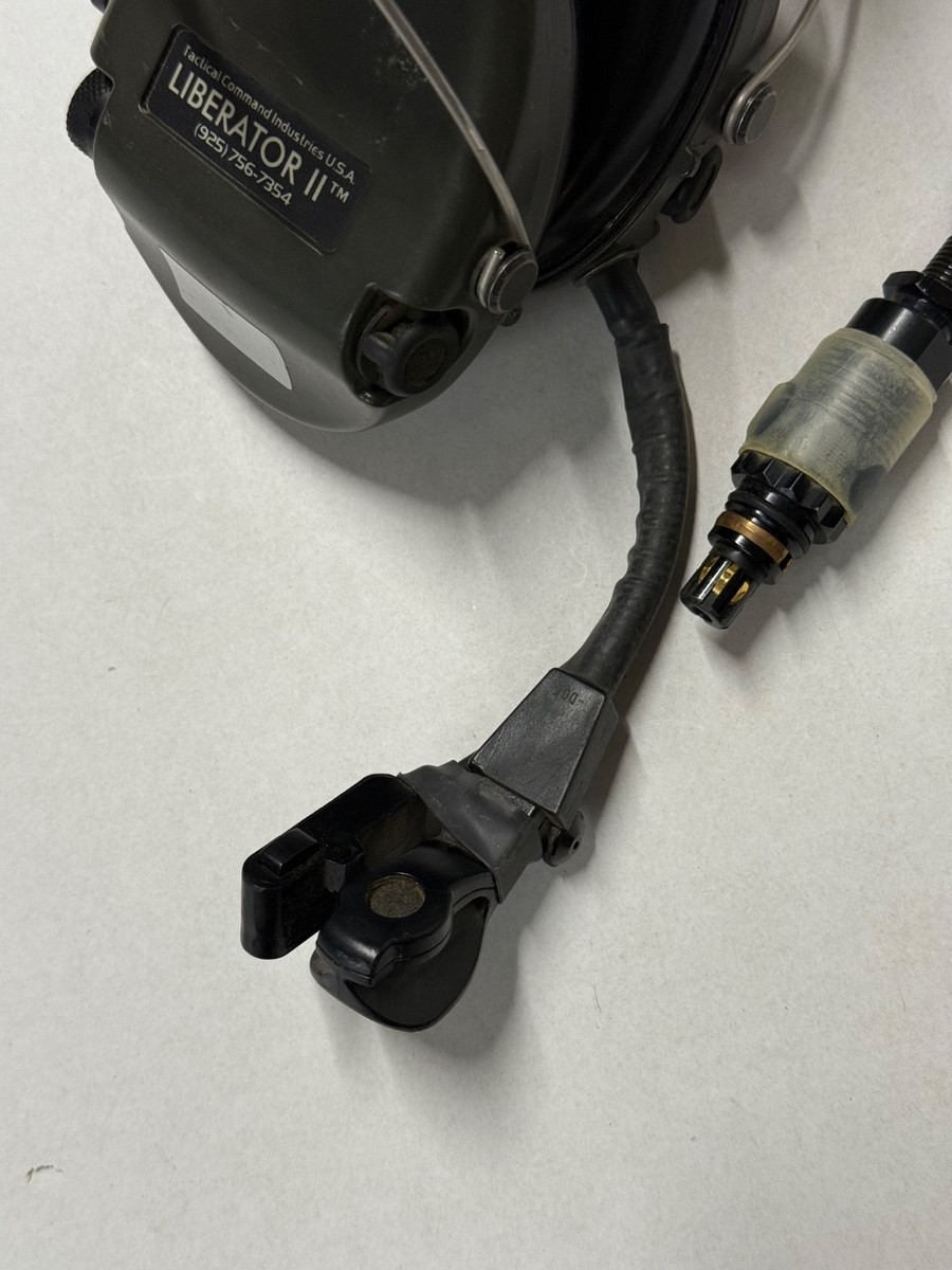 Tactical Command Industries TCIヘッドセット 米軍 Lot of TCI Tactical Command Liberator II & Liberator III Headset w
