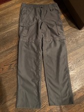 BSA Boy Scouts Uniform Switchback Pants Shorts Convertible Olive Green Youth L 