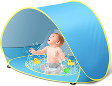 Baby Beach Tent Pop Up with Pool UPF50 UV Protection Sun Shelter