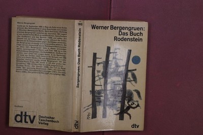 429256 Werner Bergengruen DAS BUCH RODENSTEIN Deutscher Taschenbuch Verlag