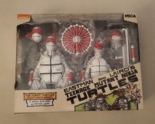 NEW TMNT The First Turtles Black & White Variant 2 Pack Figures NECA