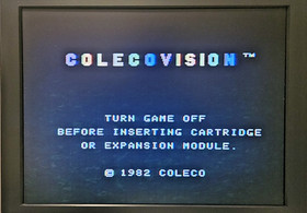 COLECOVISION CONSOLE TESTED WORKING WITH MANUAL AND GAMES