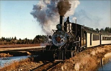 Railroad Locomotive Engine No. 7,Edaville R.R. Audio-Visual Designs Vintage PC