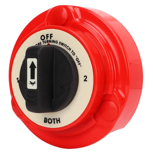 Battery Isolator Switch DC632V Dual Battery Selector Switch 300A 4↑ - Zdjęcie 5 z 12