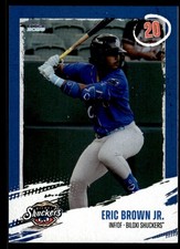2026 Eric Brown Jr. Choice Minor League Rookie Card Biloxi Shuckers. rookie card picture