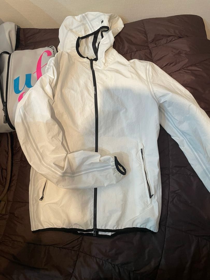 Herno Nylon Hooded Jacket White , Pristine Condit… - image 1