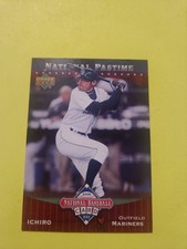 ICHIRO  2006 U.D NATIONAL  PASTIME ,BASEBALL  CARD  DAY #NP-15 MARINERS