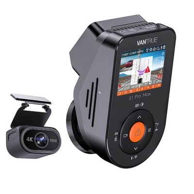 Vantrue S1 Pro Max Dual 4K, HDR, STARVIS 2,  5Ghz WLAN, GPS, Parkmodus