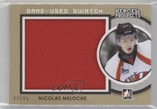2014 ITG Heroes and Prospects Game Used Jersey Gold 12/15 Nicolas Meloche 0w0l