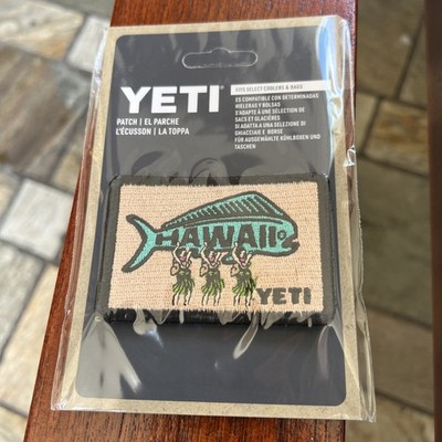 Yeti Hula Hawaii Black Patch New, Limited Edition FREE SHIPPING!