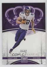 2017 Panini Preferred Crown Royale Platinum 18/49 Kyle Rudolph #20 6k2