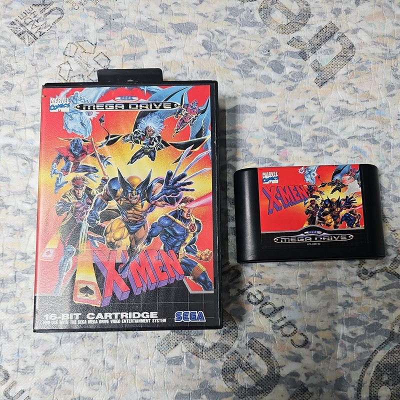 Sega Mega Drive X-Men game and box only