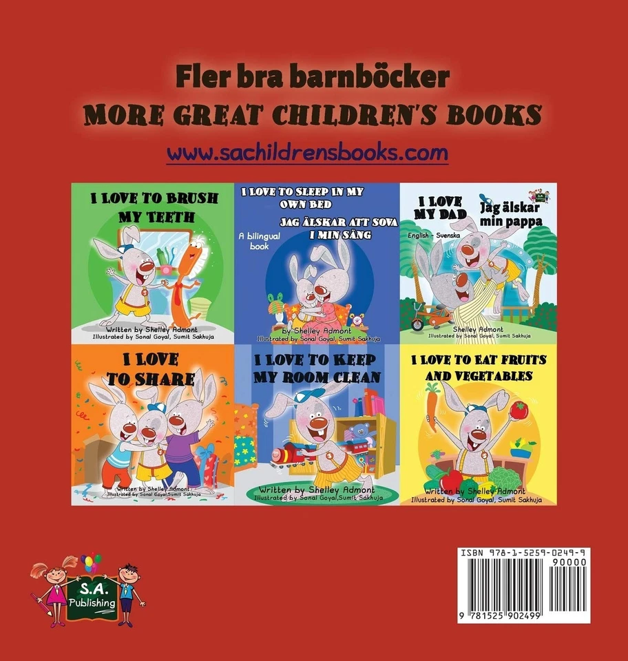 Shelley Admont Kidkiddos Books I Love My Mom (Tapa dura) - Imagen 2 de 2