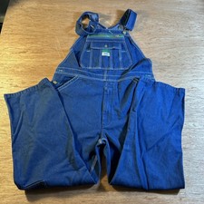 Liberty Bib Overalls Mens 38X30 Comfortable Fit Work Denim Carpenter Farmer