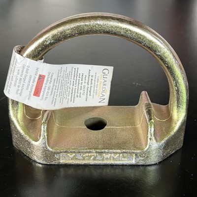Guardian Fall Protection Steel D-Bolt Forged Anchor Connector 3'' 00370 Safety