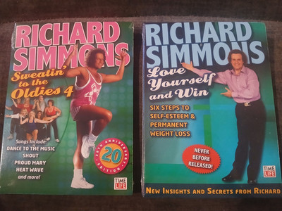 RICHARD SIMMONS SWEATIN TO THE OLDIES 4 DVD - 2013-sealed w bonus cd-anniversar