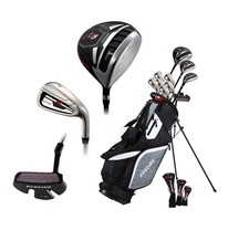 Precise M5 Complete Golf Club Set for Men - Left Handed Tall Mens Golf Clubs ...