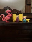 Vintage 1974 Fisher-Price Little People Castle King, Princess, Dragon, 3 Thrones