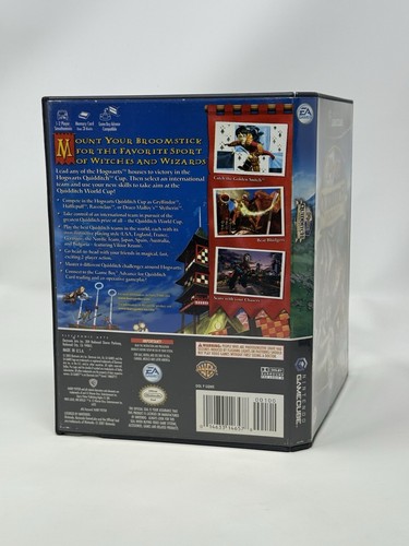 Harry Potter Quidditch World Cup (No Scratches) Nintendo GameCube Complete CIB - Picture 8 of 9