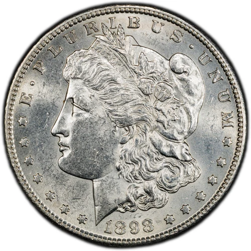 1898-S Morgan Silver Dollar - PCGS GOLD SHIELD AU (Looks AU58/MS60) BETTER DATE!