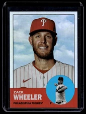 2022 Topps Archives Rainbow Foil Zack Wheeler 066/199 Philadelphia Phillies #2