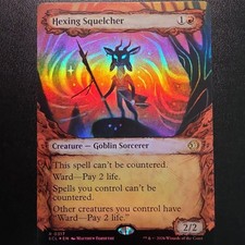 Hexing Squelcher Showcase Foil MTG Japanese Card Used