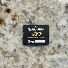 Fujifilm xD Picture Card 16MB Camera Memory Card - Fits Olympus Tested