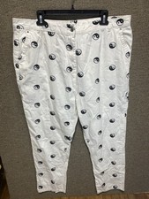 Ying Yang Native Youth Women’s Jeans White Size 20 Embroidered Hippie/Groovy