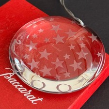 Baccarat Millennium Star Crystal Ornament Star Star