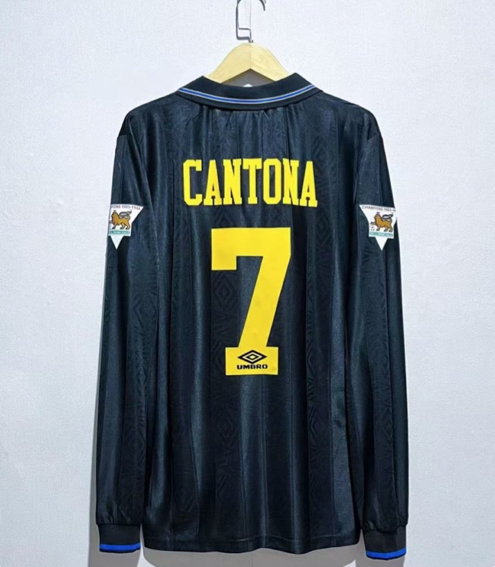 マンU アウェイ7番のカントナ 2025/26 CANTONA adidas Man Utd 3rd Cantona 7 Jersey 2025-2026 (Retro Flock