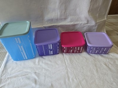Tupperware Cubix-Set Mickey Maus 4teilig - 1,8L, 1,0l, 650ml, Neu