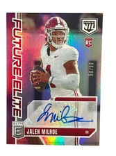 2024 Elite Donruss NIL Future Elite Jalen Milroe Auto #/99 RC Purple Seahawks