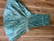 Sherri Hill early 2000’s dress a beautiful teal discontinued dress.