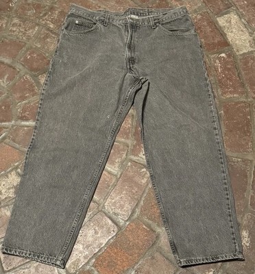 VTG Brittania By Levi's Relaxed Fit Jeans - Black Washed Size 40w x 30L Men s