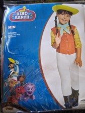 Spirit Halloween  Dino Ranch    Min  Costume 5 - 6 T NWT